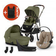 Gazelle 4in1 +AMYA - Moss Green/Almond Beige Moss Green/Almond Beige